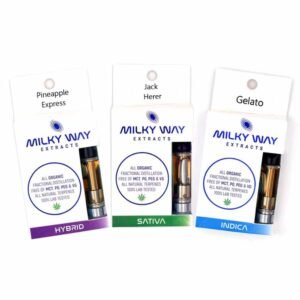 Milky Way Extracts – Distillate Vape Carts (1 Gram)